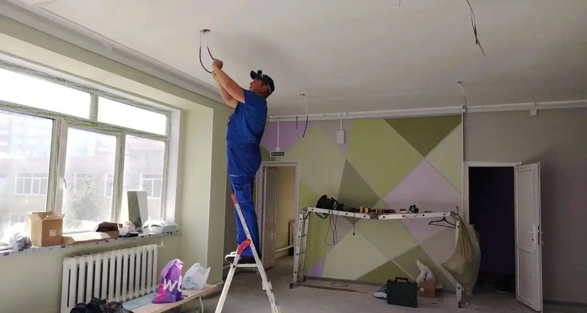 В детсаду № 369 в Омске ремонт завершат к 1 ноября, чтобы вернуть в группы более 300 детей