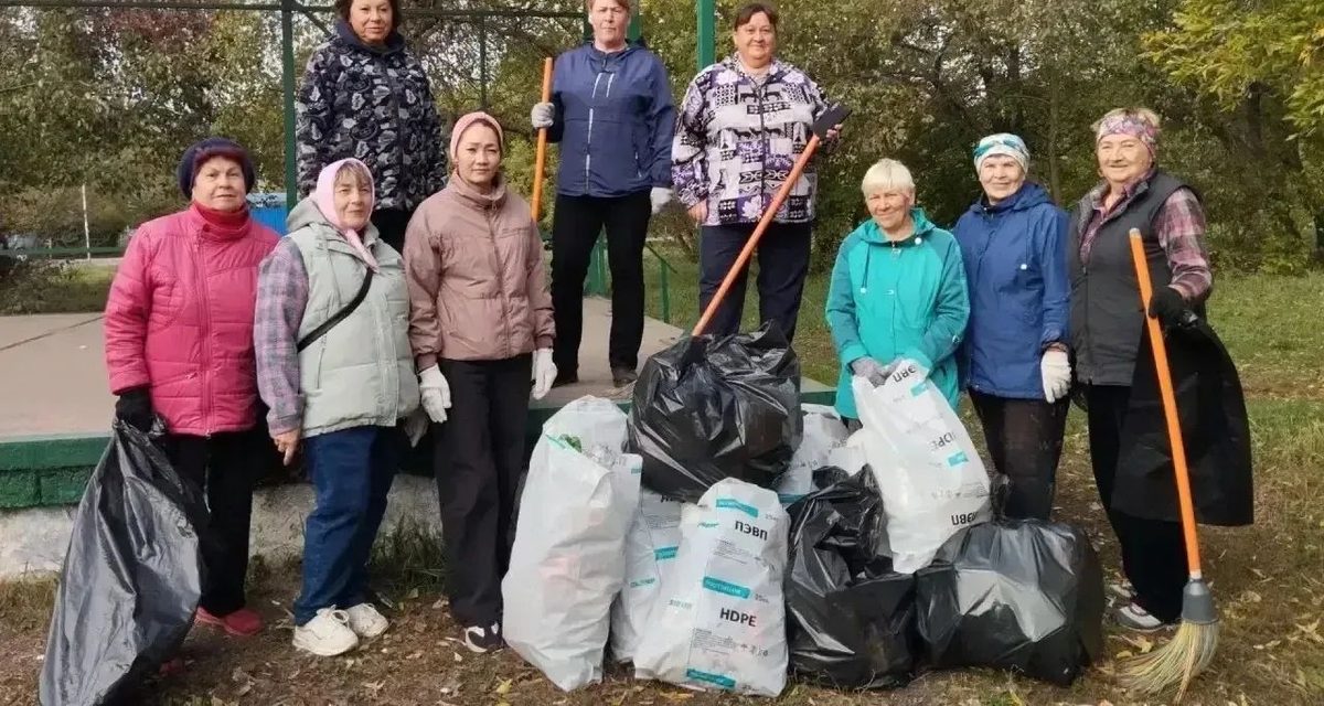 Почти 40 тысяч омичей собрали 700 тысяч кубометров мусора на субботнике